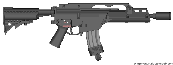 G36 airsoft + accessoires - Fusils d'assaut (10492570)